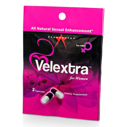 Velextra Female Sexual Enhancement Capsules - 2 Packs - Each