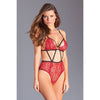 Veronica Teddy - Red - Medium
