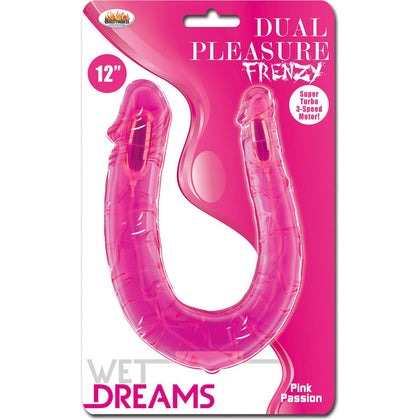 Wet Dreams Dual Pleasure Frenzy - Pink Passion