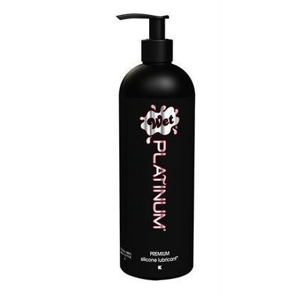 Wet Platinum Luxury Silicone Lubricant - 16 Fl. Oz. Pump Bottle