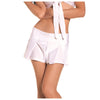 White Pleated School Girl Skirt - Medium/ Large